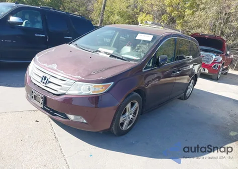 2011 Honda Odyssey Touring/Touring Elite from USA, damaged, VIN 5FNRL5H98BB074754